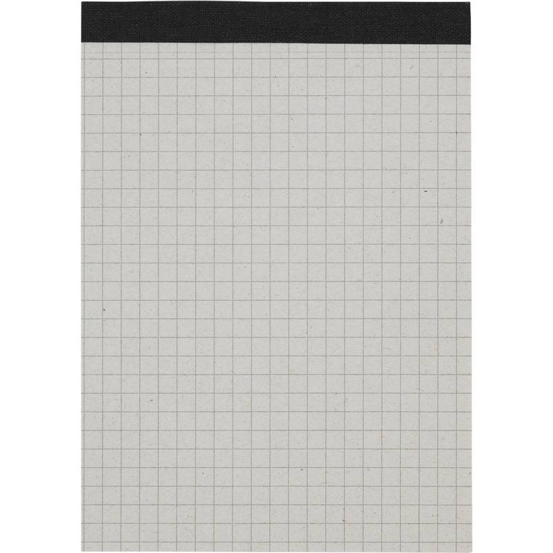 LANDRÉ Notizblock "Recycling" DIN A6, 5 mm kariert