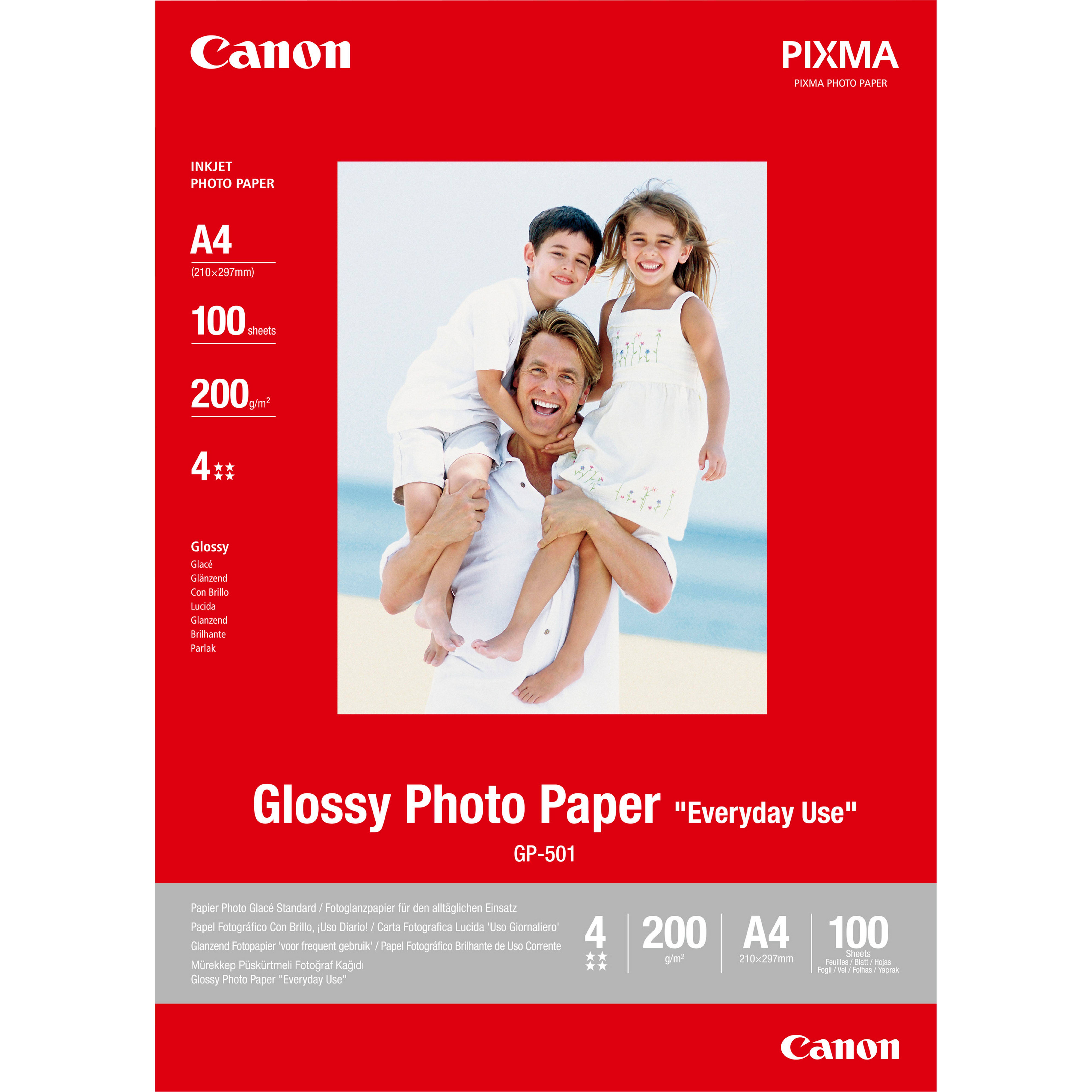 GP 501 Fotopapier A4 210 x 297 mm 100 Blatt 0775B001