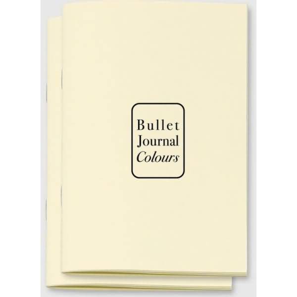 Einlagen für Bullet Journal 10x15 cm 2er Set 'Colours Ivory'