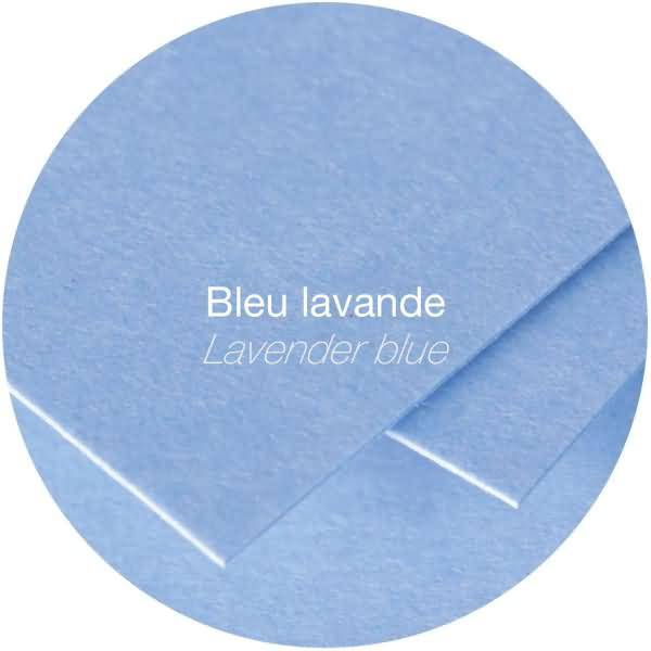 Karte Pollen DINlang 210g VE=25 Stück lavendelblau
