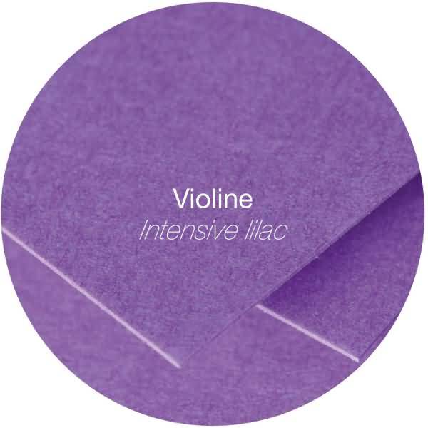 Karte Pollen 82x128mm 210g VE=25 Stück violett