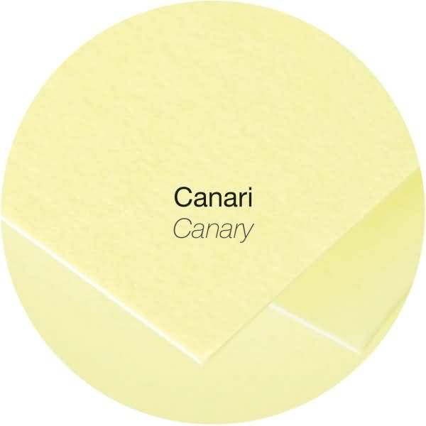 Karte Pollen C6 210g VE=25 Stück kanariengelb