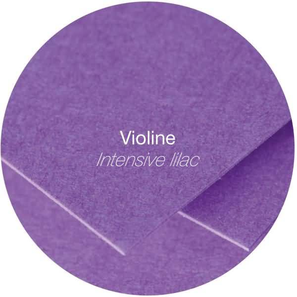 Karte Pollen C6 210g VE=25 Stück violett