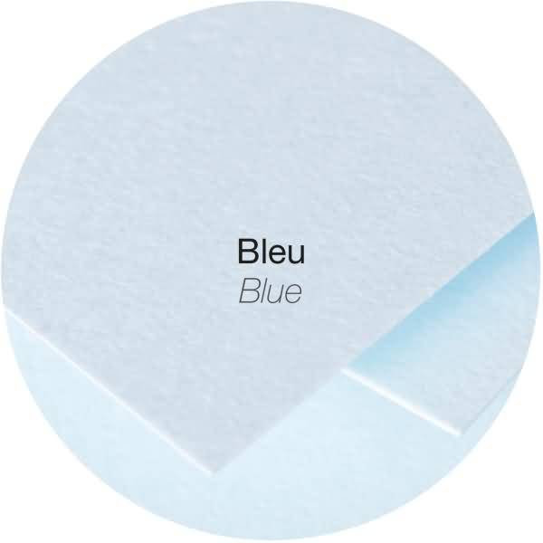 Karte Pollen 82x128mm 210g VE=25 Stück blau