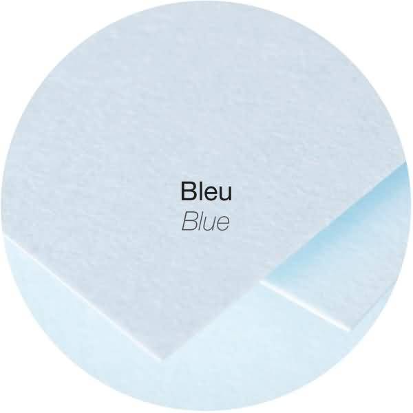 Doppelkarte Pollen 135x135mm 210g VE=25 Stück blau