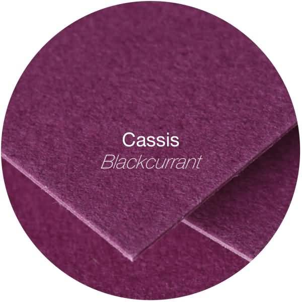 Doppelkarte Pollen DINlang 210g VE=25 Stück cassis