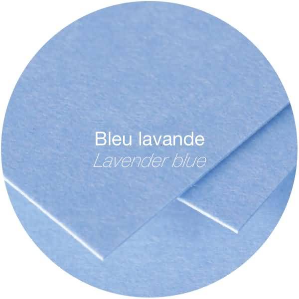 Doppelkarte Pollen DINlang 210g VE=25 Stück lavendelblau