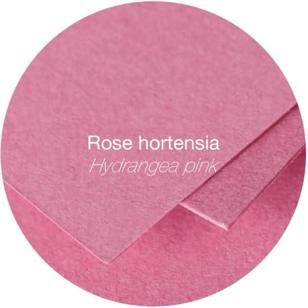 Karte Pollen 82x128mm 210g VE=25 Stück hortensienrosa