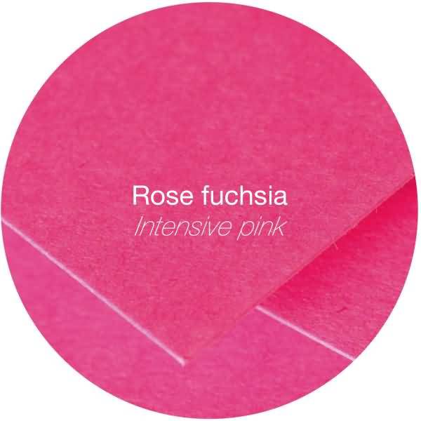 Doppelkarte Pollen DINlang 210g VE=25 Stück fuchsia