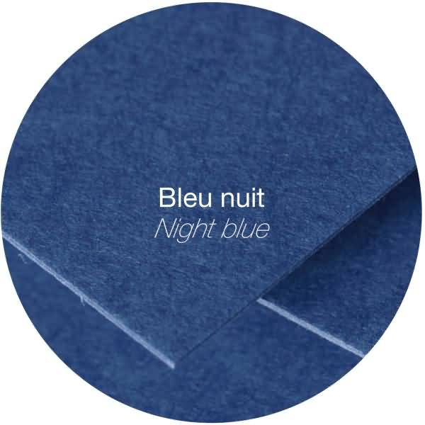 Doppelkarte Pollen 135x135mm 210g VE=25 Stück königsblau