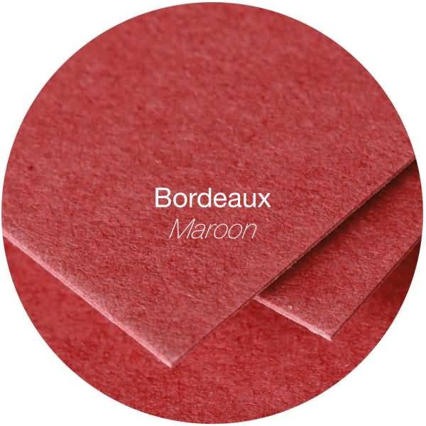 Doppelkarte Pollen DINlang 210g VE=25 Stück bordeaux