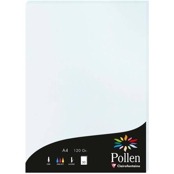 Papier Pollen A4 120g 50 Blatt blau