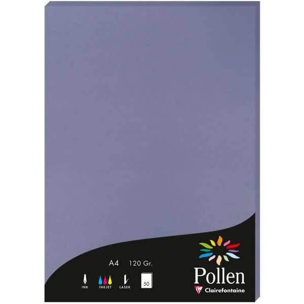 Papier Pollen A4 120g 50 Blatt vergissmeinnicht