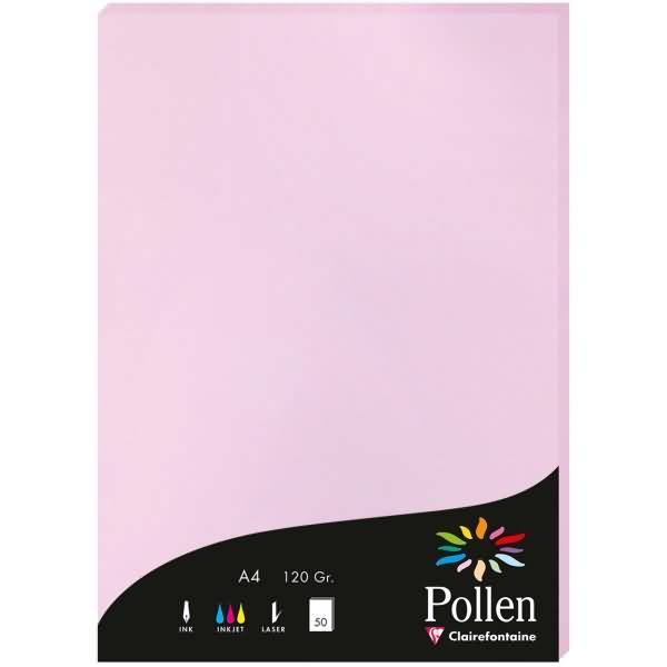 Papier Pollen A4 120g 50 Blatt flieder