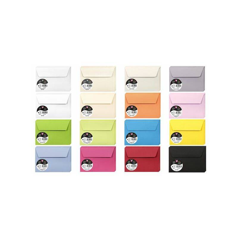 Pollen by Clairefontaine Briefumschlag C6, silber