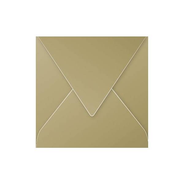 Briefumschlag Pollen 140x140mm 120g VE=20 Stück gummiert gold