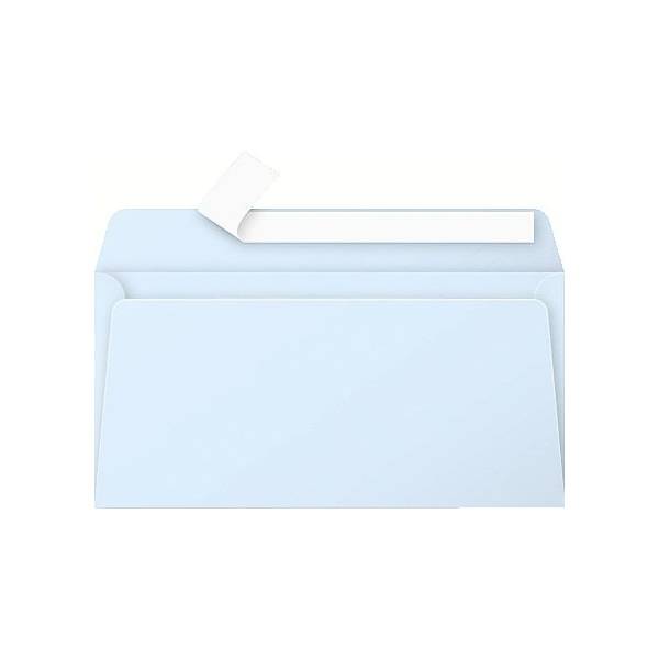 Briefumschlag Pollen DINlang 120g VE=200 Stück Haftklebung blau