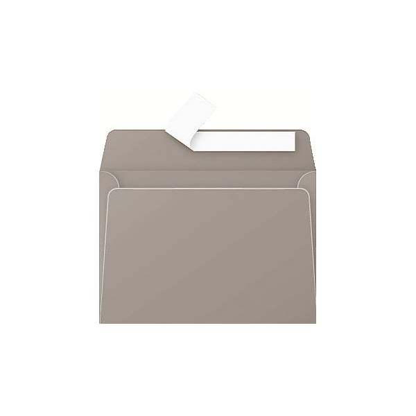 Briefumschlag Pollen C6 120g VE=200 Stück Haftklebung dunkelgrau