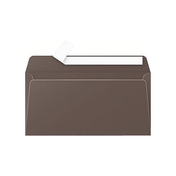 Briefumschlag Pollen DINlang 120g VE=20 Stück Haftklebung braun