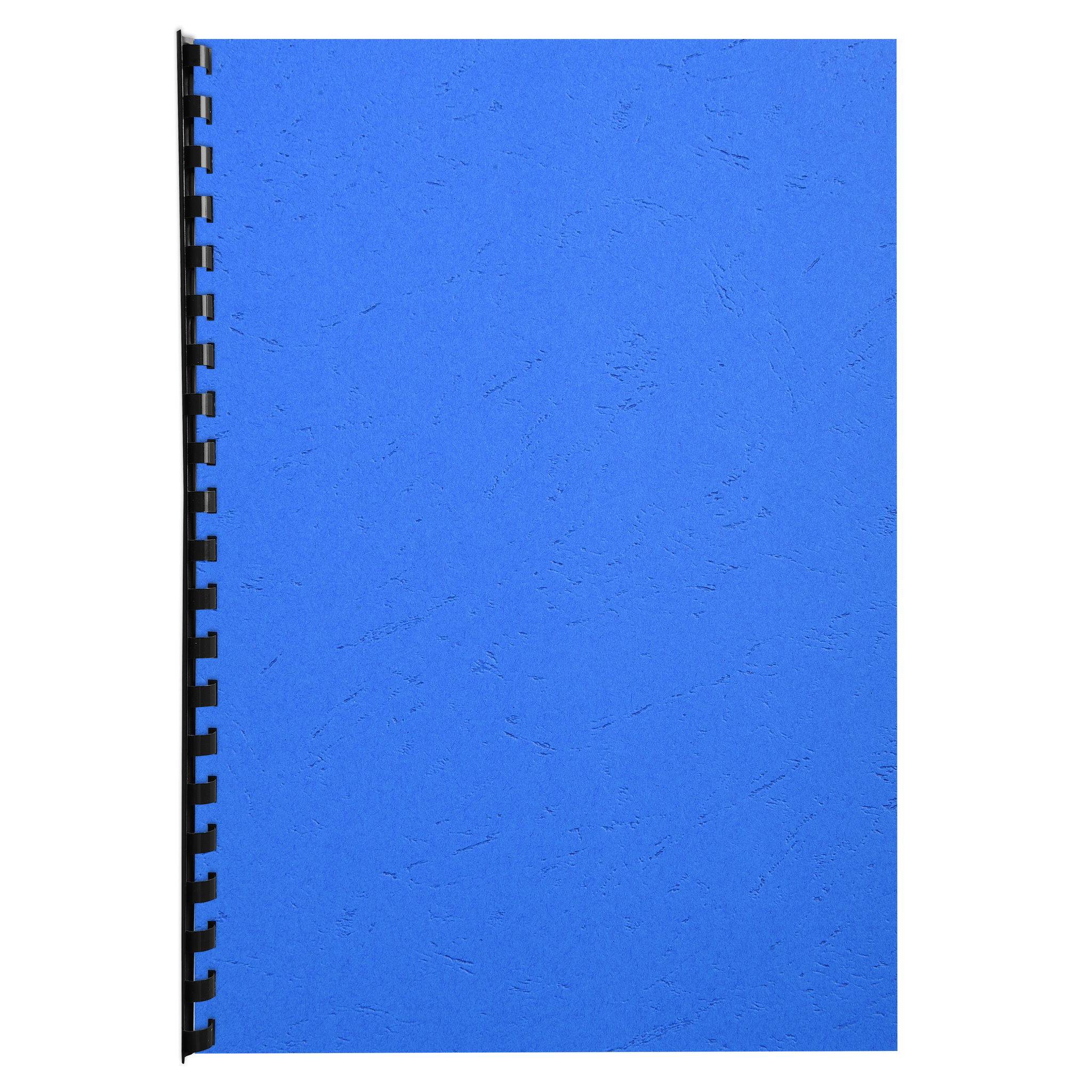 Exacompta 100er Einbanddeckel Evercover 270g/qm Lederprägung A4 Blau| 2781C