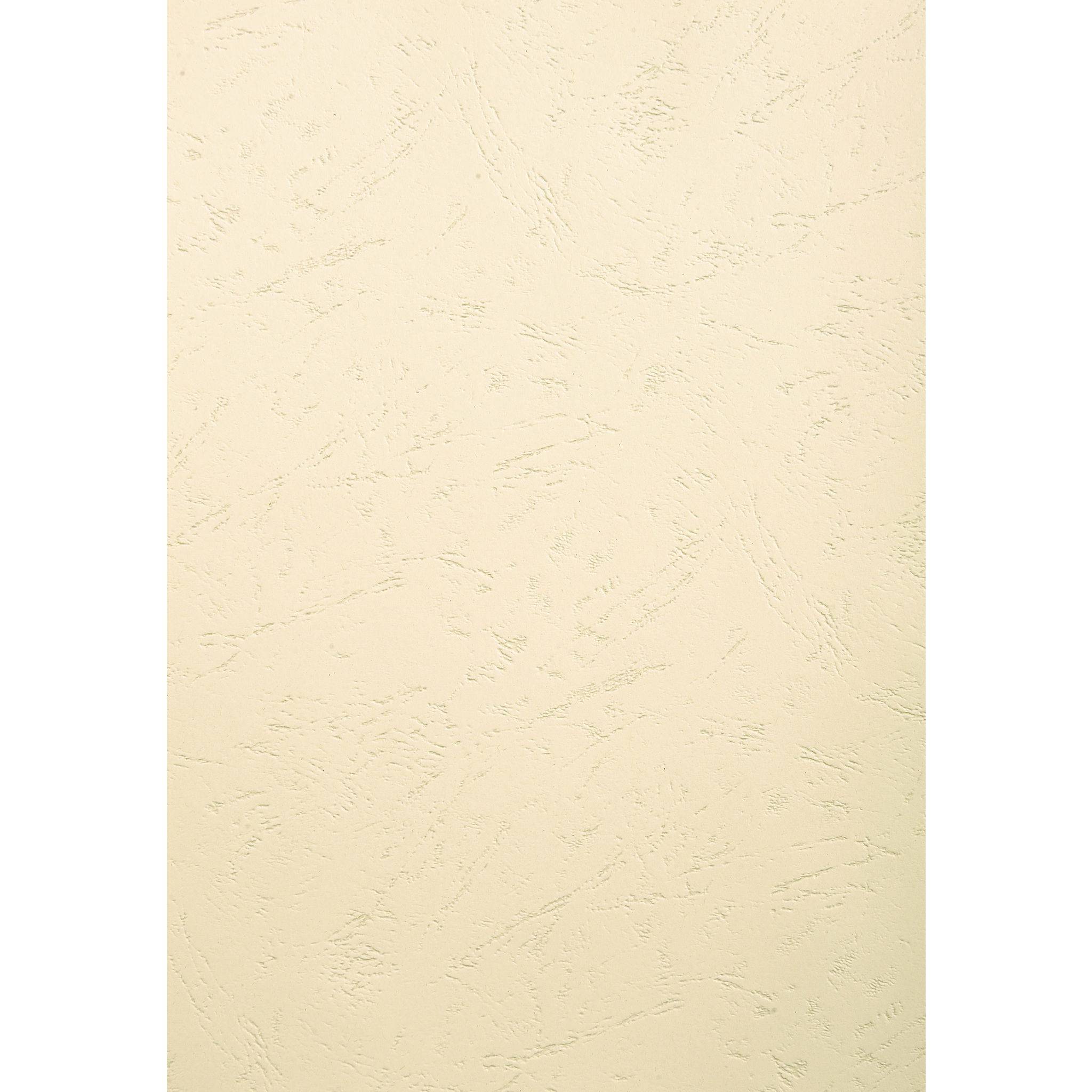 Exacompta 100x Einbanddeckeln Karton 270g Lederprägung A3 Elfenbein 2785C