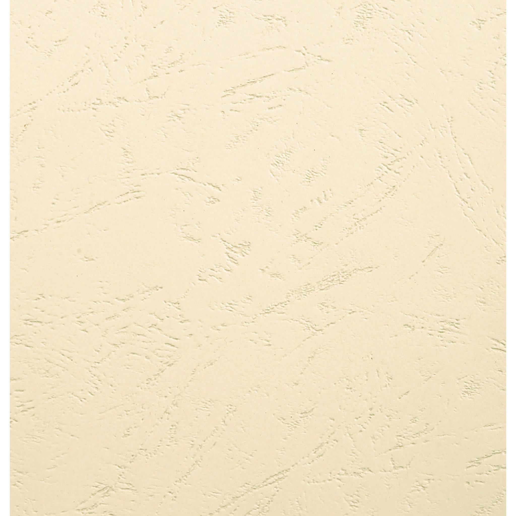 Exacompta 100x Einbanddeckeln Karton 270g Lederprägung A3 Elfenbein 2785C