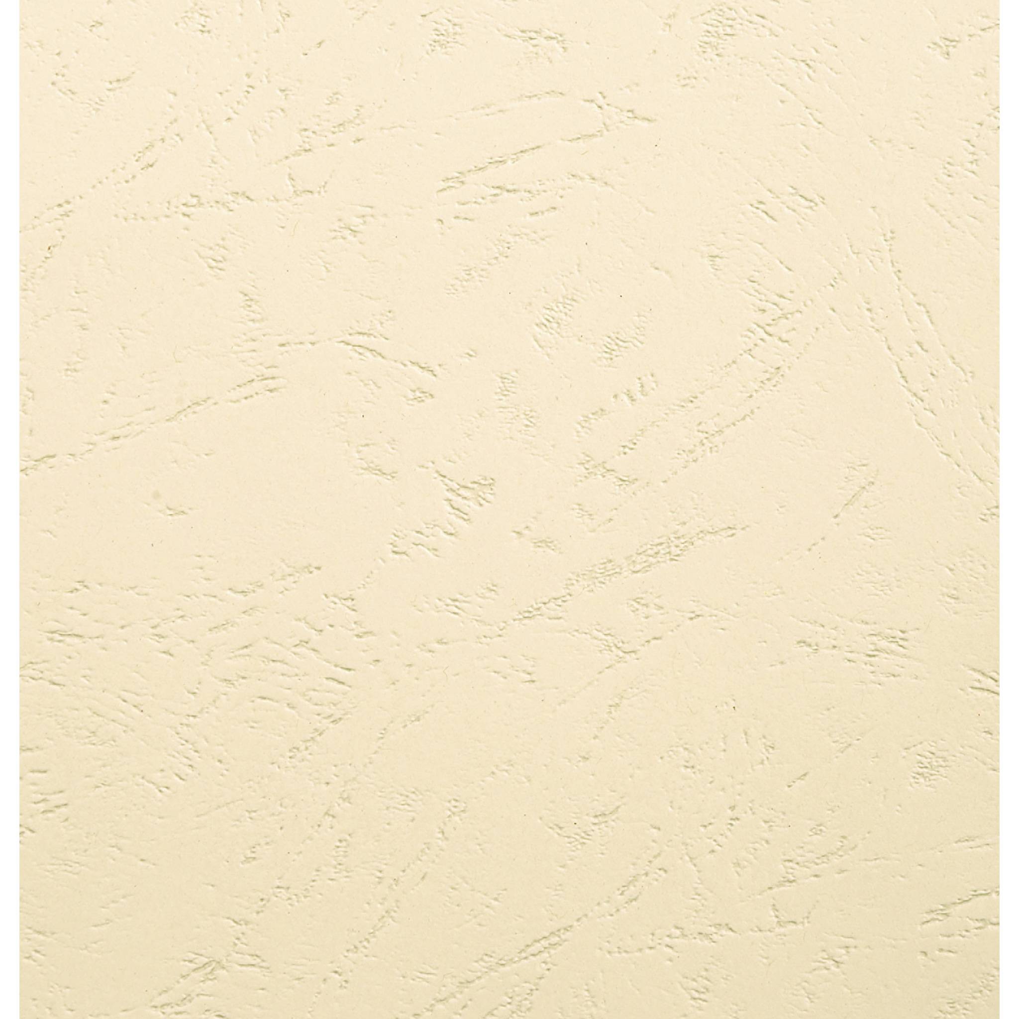 Exacompta 100x Einbanddeckeln Karton 270g Lederprägung A3 Elfenbein 2785C