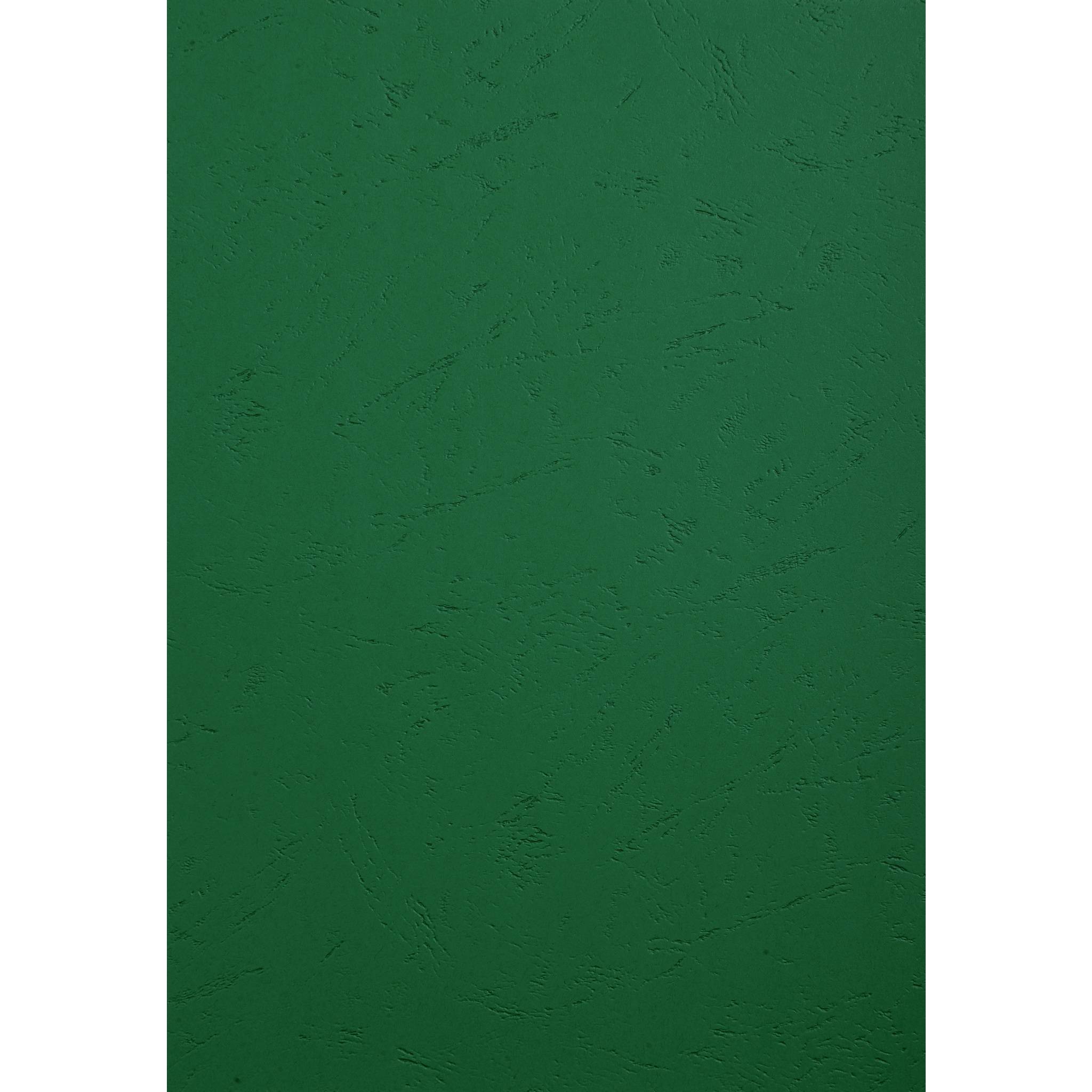 Exacompta 100er Einbanddeckel Evercover 270g/qm Lederprägung A4 Dunkelgrün 2798C