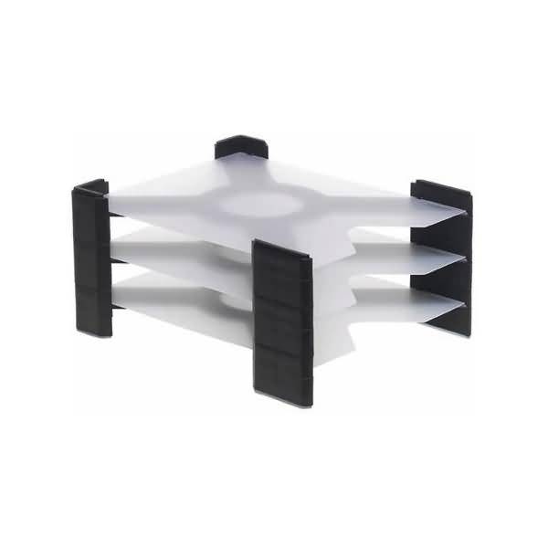 Briefablage X-Filer A4 PP schwarz VE=3 Stück