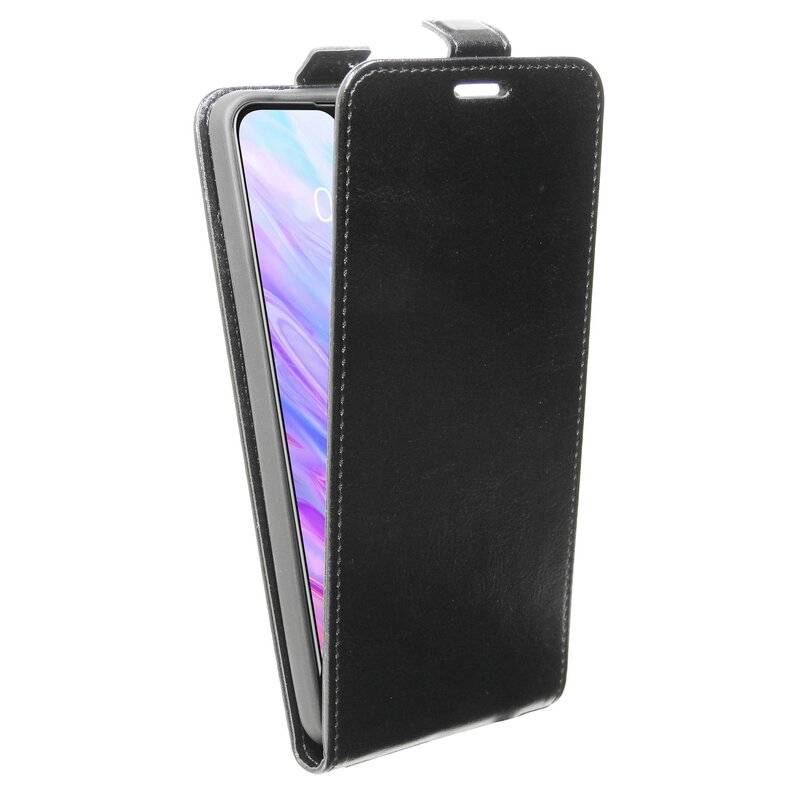 Flip Case kompatibel mit ZTE BLADE 10 SMART Handy Tasche vertikal aufklappbar Schutzhülle Klapp Hülle Schwarz