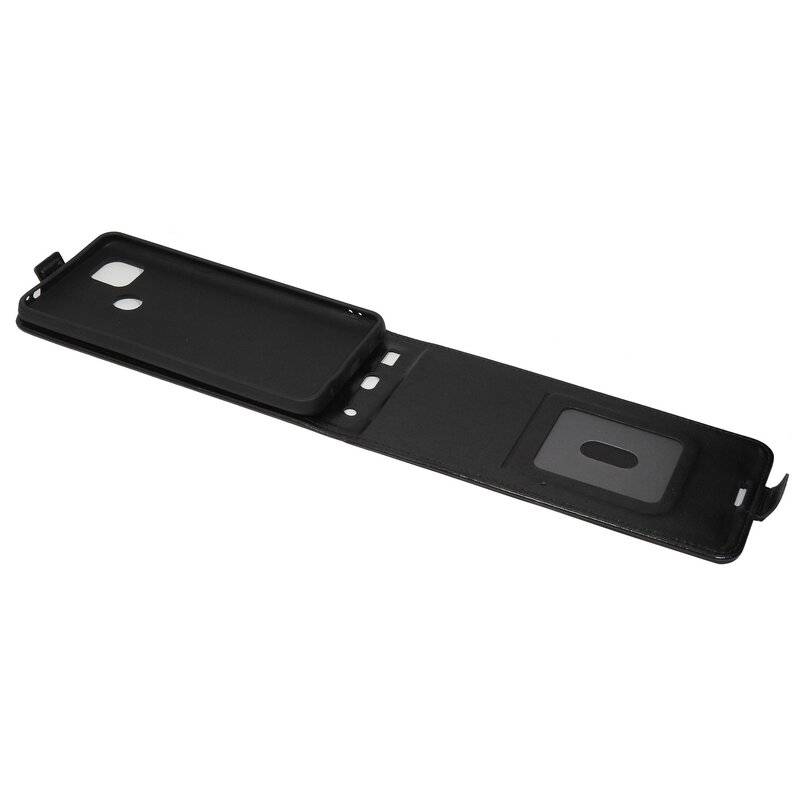 Flip Case kompatibel mit ZTE BLADE 10 SMART Handy Tasche vertikal aufklappbar Schutzhülle Klapp Hülle Schwarz