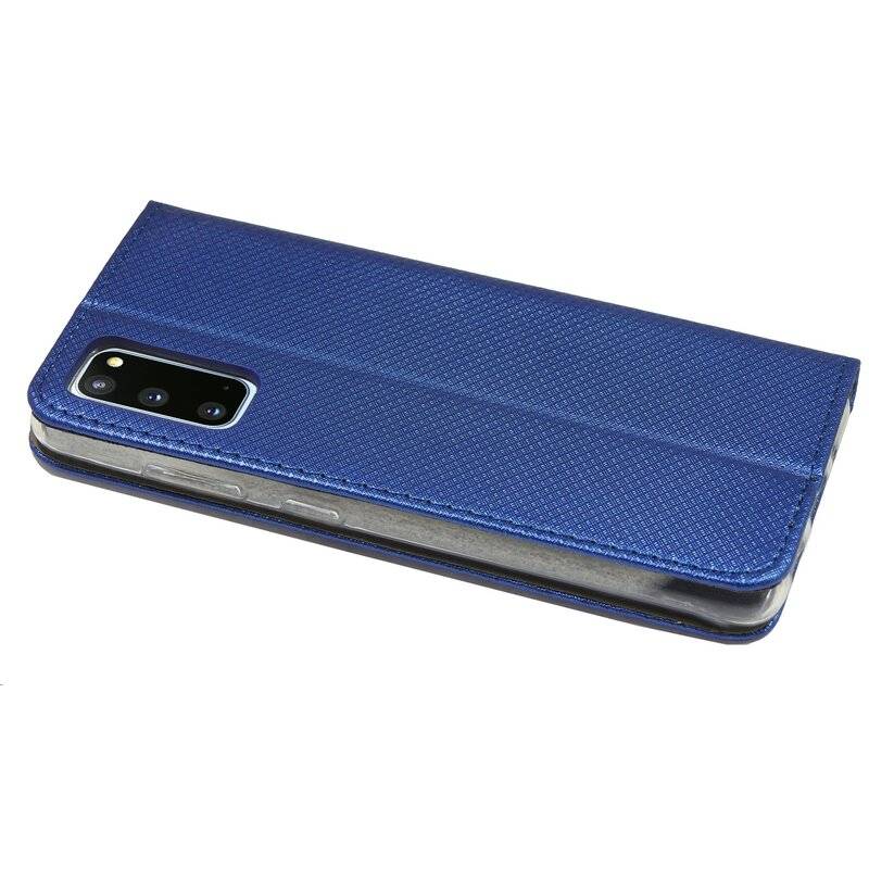 Buch Tasche Smart für SAMSUNG GALAXY S20 FE G780F Handy Hülle Etui Brieftasche Schutzhülle mit Standfunktion, Kartenfach Blau