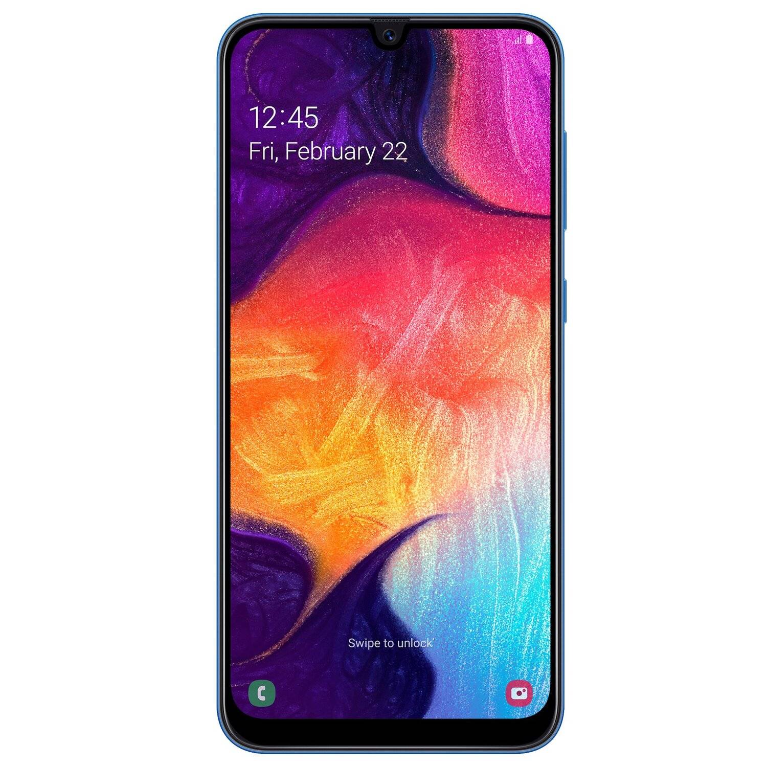 5D Schutz Glas kompatibel mit SAMSUNG GALAXY A50 (A505F) Curved Schutz Folie Vollständig Klebend und Abdeckung