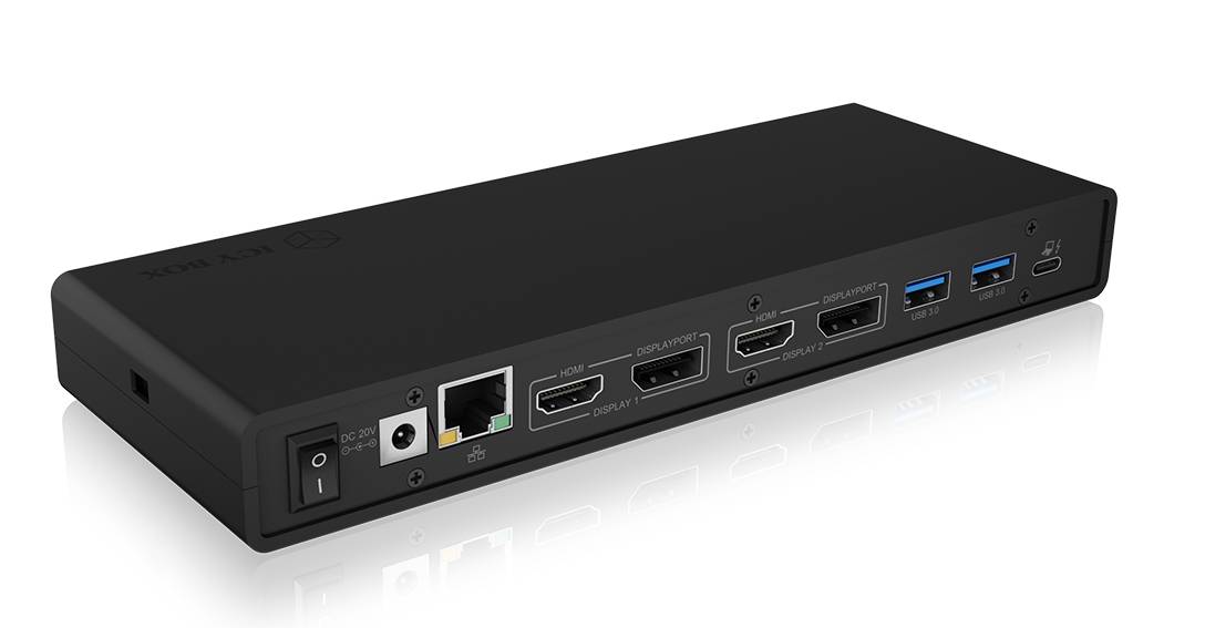 USB-C 13-in-1 USB 3.0 Typ-A + Typ-C Dock mit PD 65W