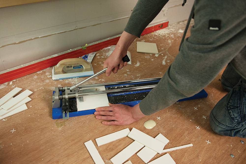 Strapazierfähiger Fliesenschneider 600 mm