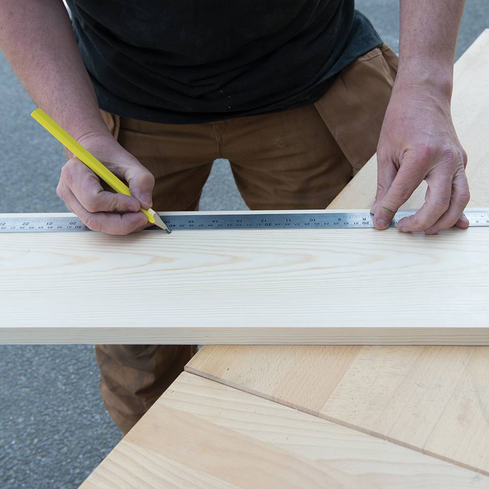 Stahlmaßstab 900 mm Lineal