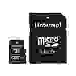Intenso - Flash-Speicherkarte (microSDXC-an-SD-Adapter inbegriffen)