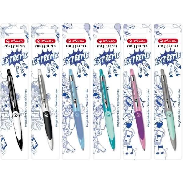 Gelschreiber my.pen farbig sortiert