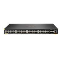 HPE Aruba Networking CX 6200F 48G Class4 PoE 4SFP+ 740W Switch - Switch - max. Stapelentfernung 10 km - L3 - managed - 4