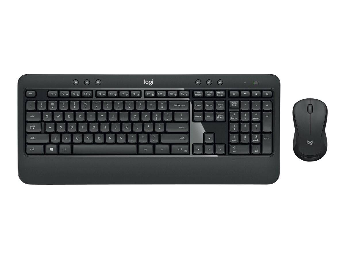 Logitech Tastatur- und Maus-Set MK540 - US Layout - Schwarz