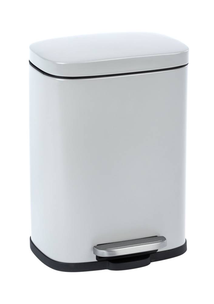 Treteimer Leno Easy-Close Weiß