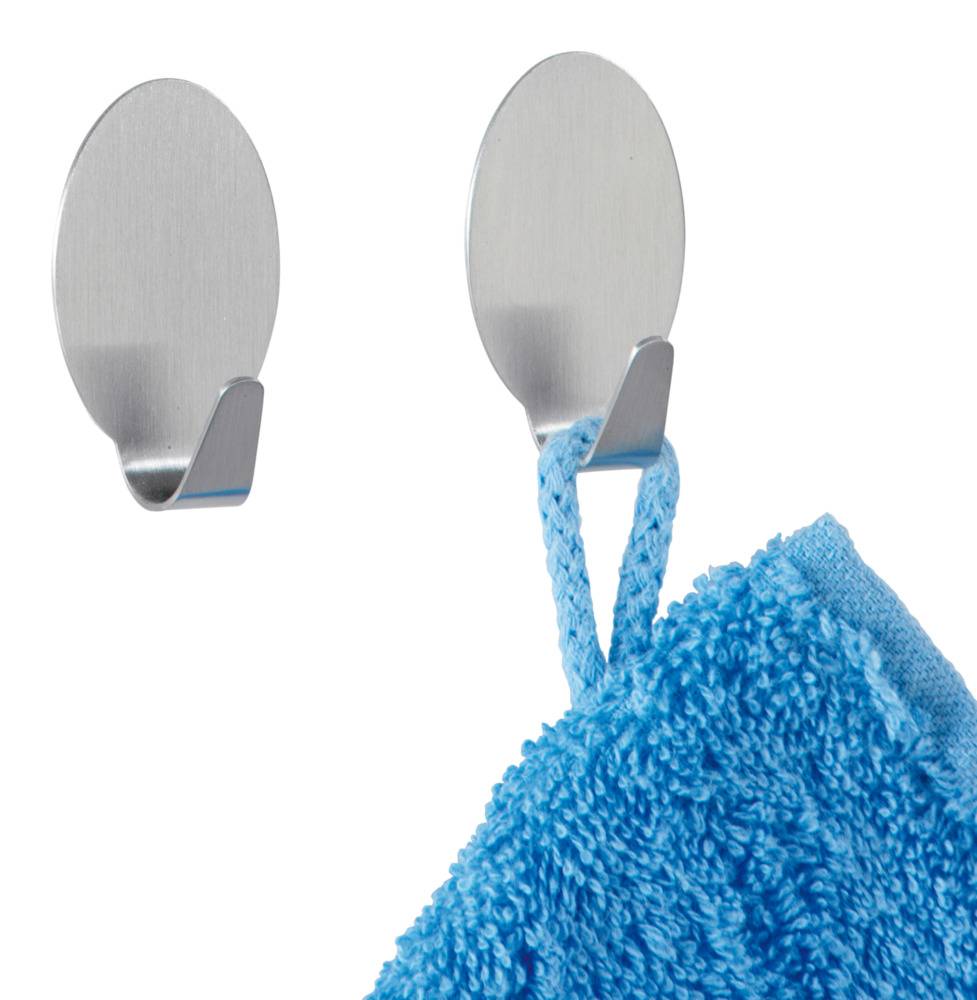 Maxi-Wandhaken matt, 2er Set