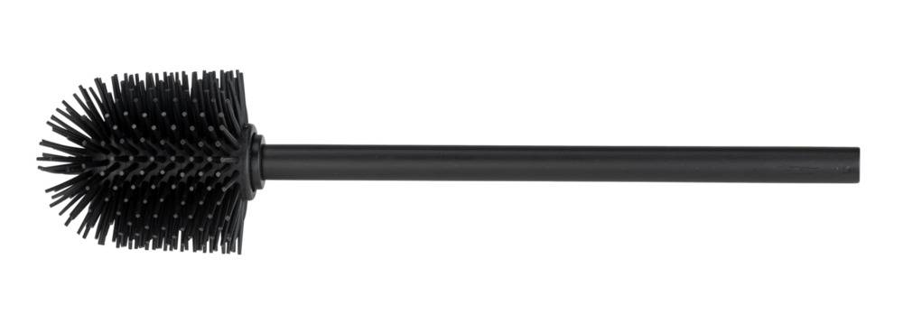 Silikon Ersatzbürste mit Stiel Schwarz Ø 8 cm