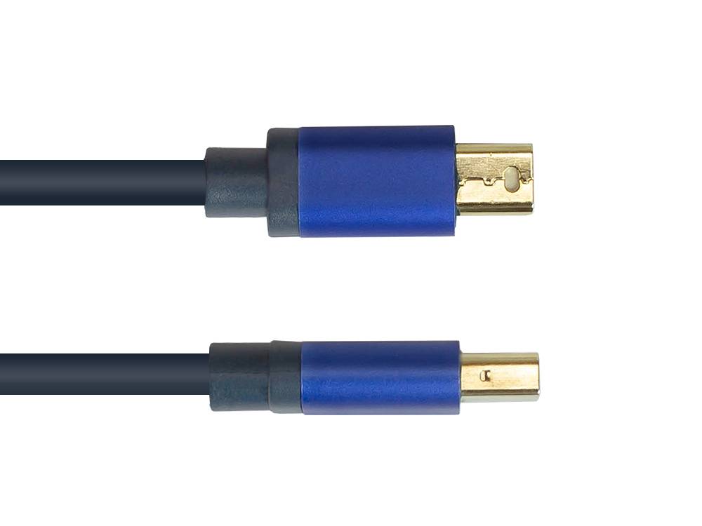 Good Connections® DisplayPort 1.4 an Mini Displayport 1.4 SmartFLEX Kabel, 8K UHD-2 / 4K UHD, Aluminiumgehäuse, CU