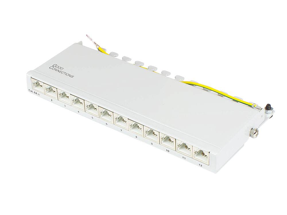 Good Connections GC-N0120 - 10 Gigabit Ethernet - RJ45 - Cat6a - 22/26 - Grau -