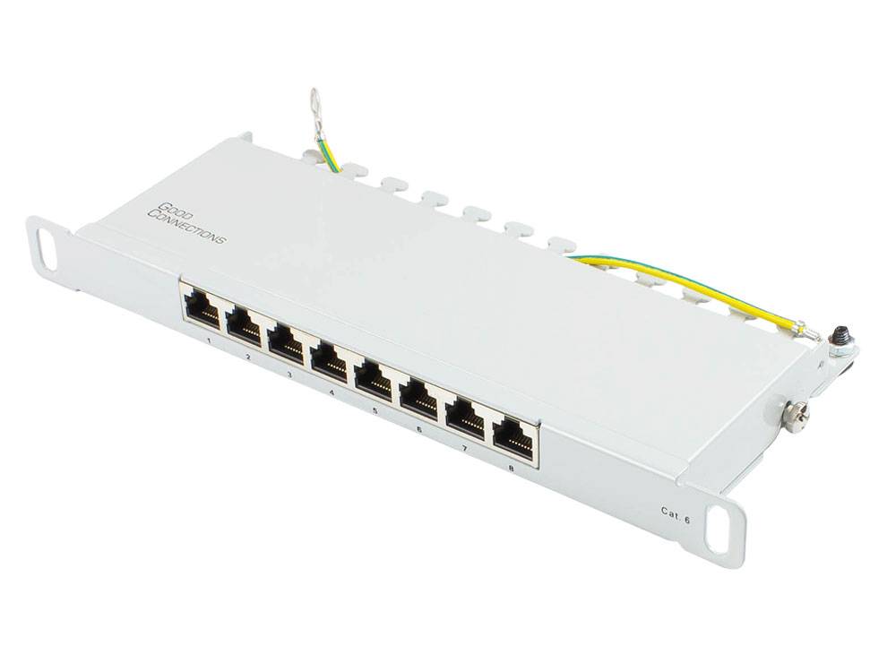 Good Connections GC-N0123 - Gigabit Ethernet - RJ45 - Cat6 - 22/26 - Grau - Stah
