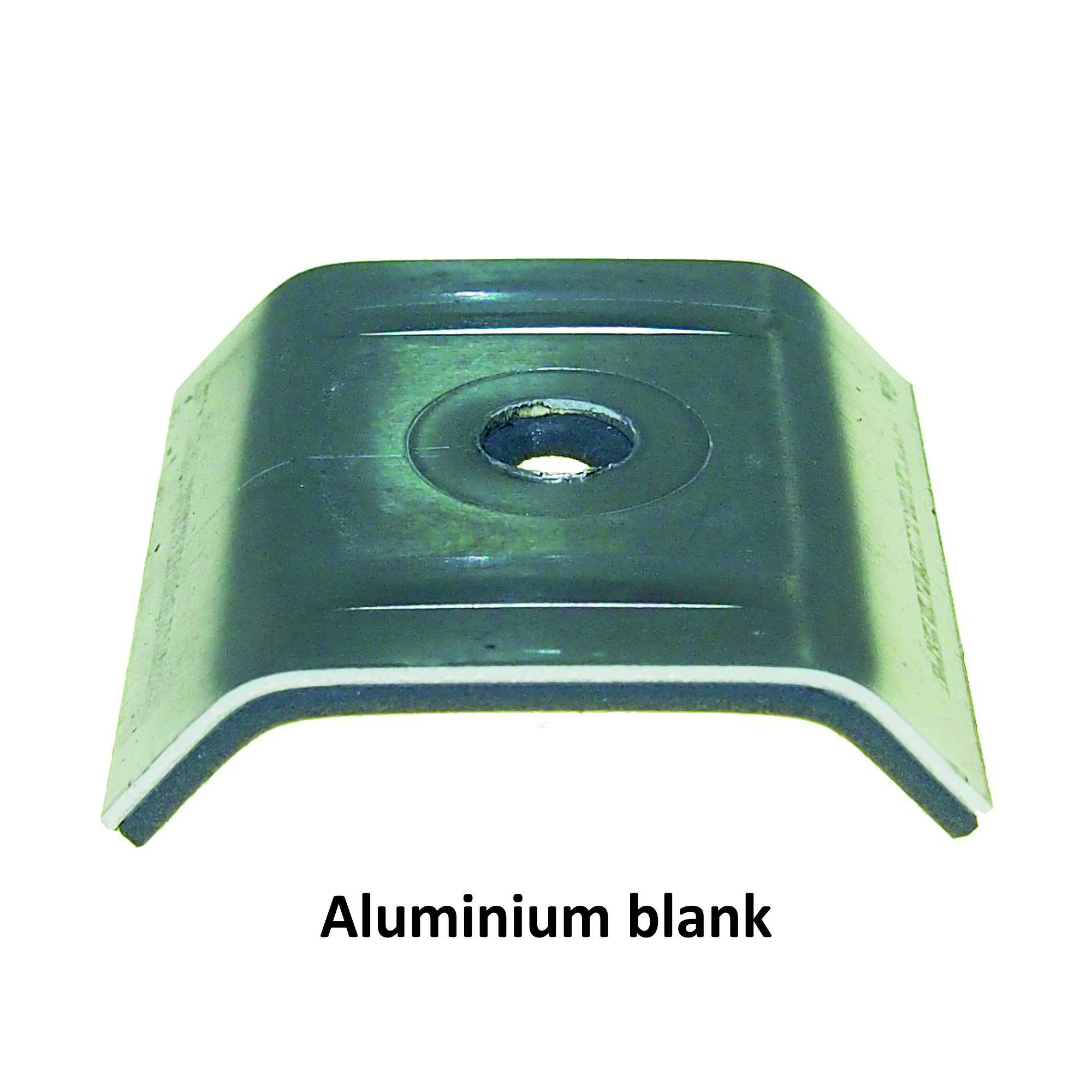 Kalotten für 39/333, Alu blank/ Pck a 100 Stück