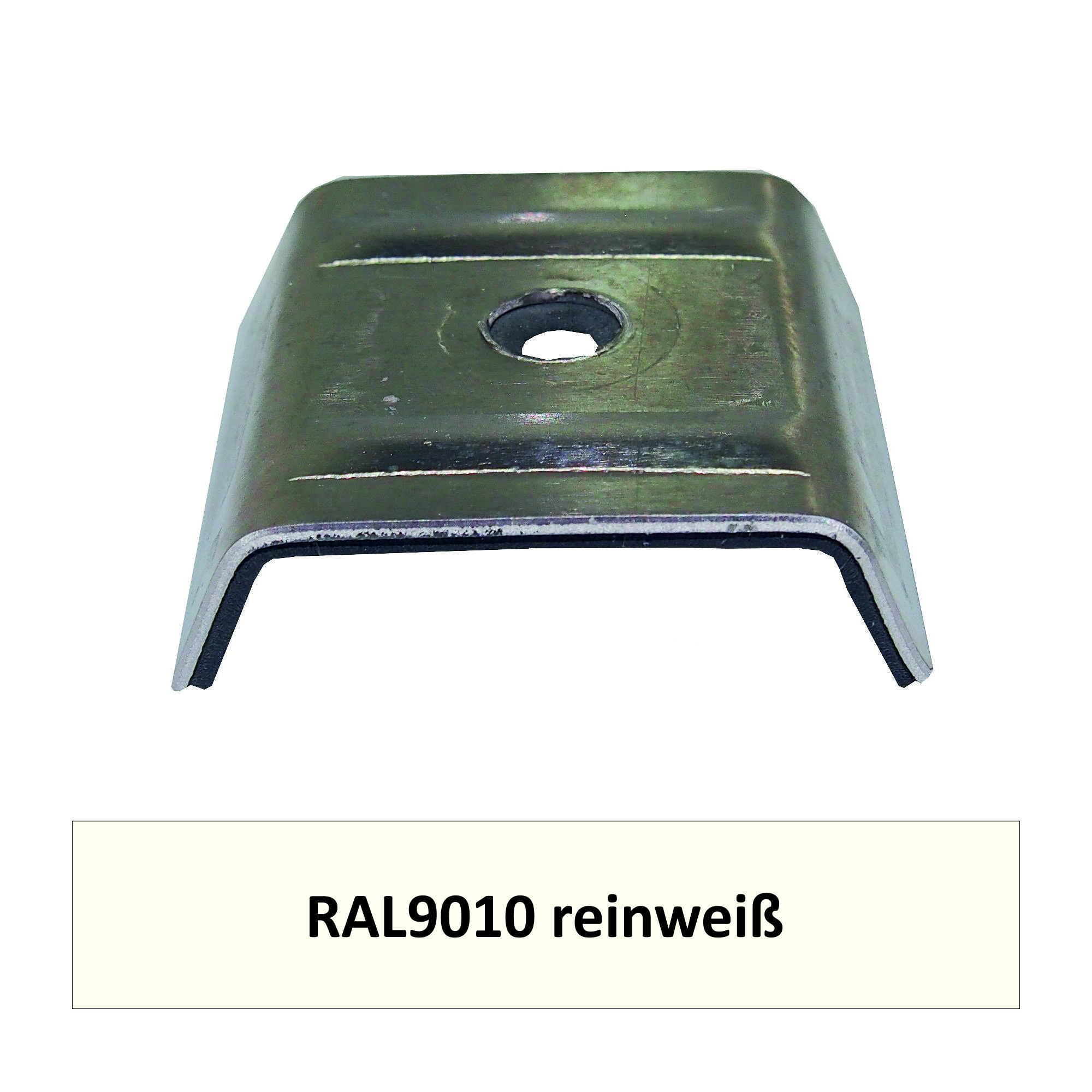 Kalotten für Kingspan, Alu RAL9010 reinweiß / Pck a 100 Stück