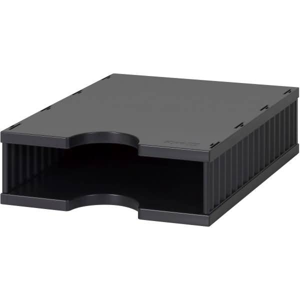 Papier- und Dokumentenablage styrodoc uno Grundeinheit 1 Fach schwarz/schwarz