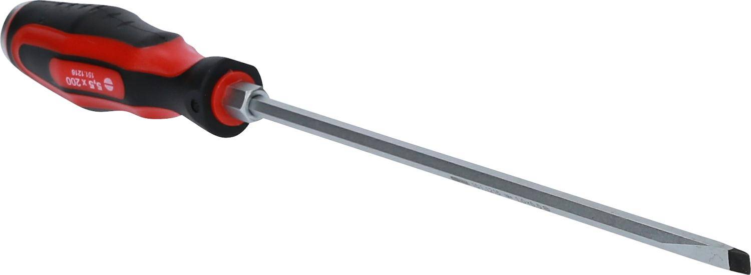 KS TOOLS ERGOTORQUEmax Schlitz-Schraubendreher, 5,5mm, 300mm
